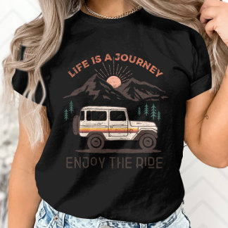 Camiseta Montanha - Dons De Viajante - A Vida É Uma Viagem