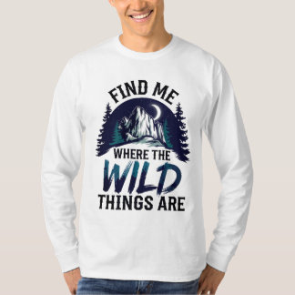 Camiseta Montanha e Floresta