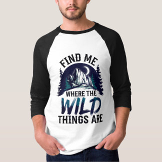 Camiseta Montanha e Floresta
