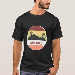 Camiseta Montanha e Palmeiras de Curaçao