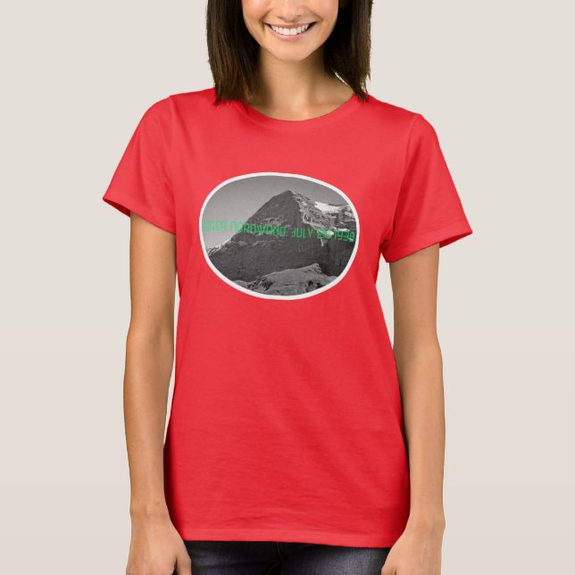 Camiseta Montanha Eiger da Face Norte (Frente)