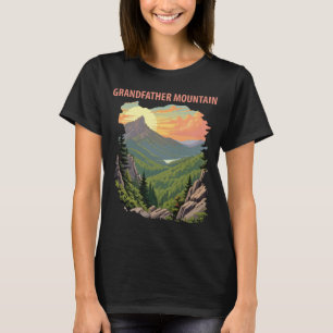 Camiseta Montanha Grandfather NC Viagem Retro