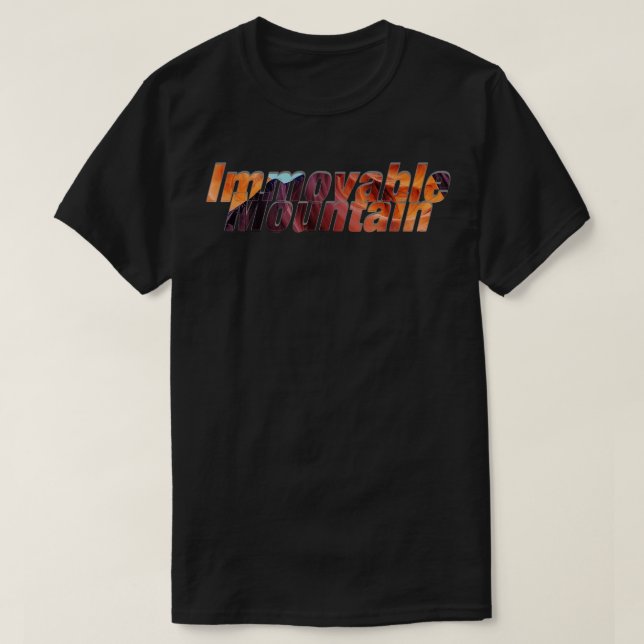 Camiseta Montanha Imóvel (Frente do Design)
