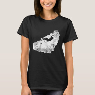 Camiseta Montanha Impressão de Escalada de Rock