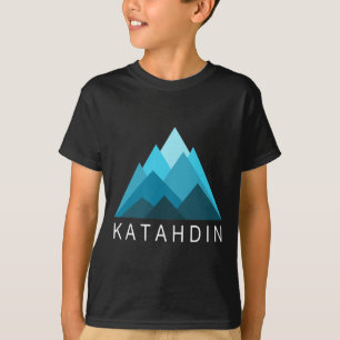 Camiseta Montanha Katahdin Maine Caminhada na Montanha