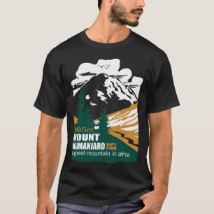 Camiseta Montanha Kilimanjaro