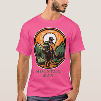 Camiseta Montanha - Montanhas Acampando o Caminho de Wander
