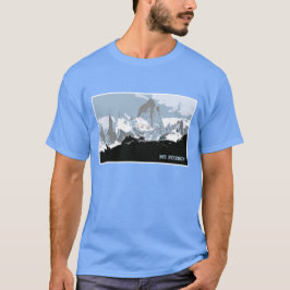Camiseta Montanha Monte Fitzroy, Patagônia, Argentina