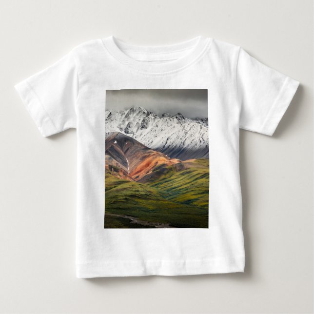Camiseta Montanha policromática, Denali NP, Alasca (Frente)
