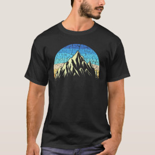 Camiseta Montanha Retro Everest com um retrocesso vintage d