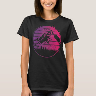 Camiseta Montanha retrógrada de vinagre para alpinistas e c