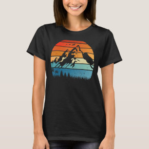 Camiseta Montanha retrógrada de vinagre para alpinistas e c