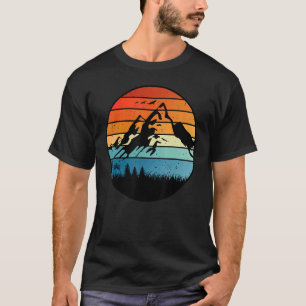 Camiseta Montanha retrógrada dos alpinistas e caminhoneiros