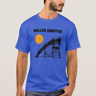 Camiseta Montanha Russa Clássica de Madeira Sol