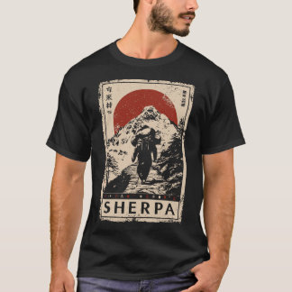 Camiseta Montanha Sherpa com Vintage Peaks