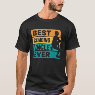 Camiseta Montanha Subindo Pedra Escalada Tio 2