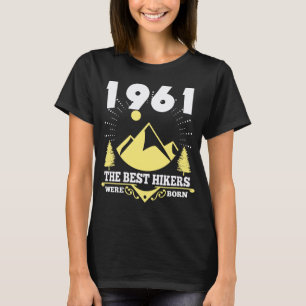 Camiseta Montanha Subindo Pista 1961 Presente de Aniversár