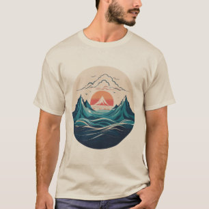 Camiseta Montanha Sunrise