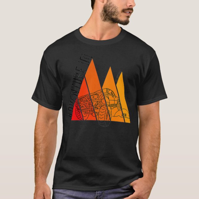 Camiseta Montanha Tacoma Overland Premium (Frente)