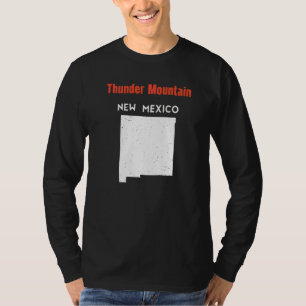 Camiseta Montanha Thunder EUA Estado América Viagem Novo Me