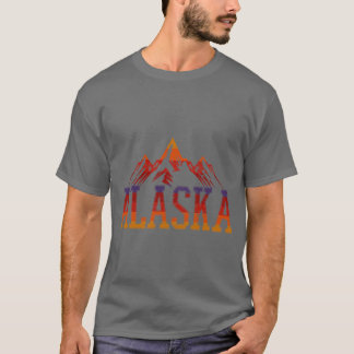 Camiseta Montanha Vintage do Alasca