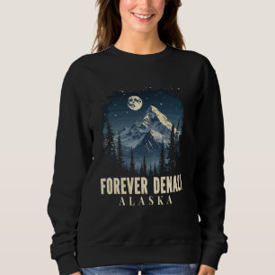 Camiseta Montanha Vintage Parque Nacional Mt. Denali Alasca