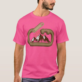 Camiseta Montanhando Presente Subindo ao Exterior