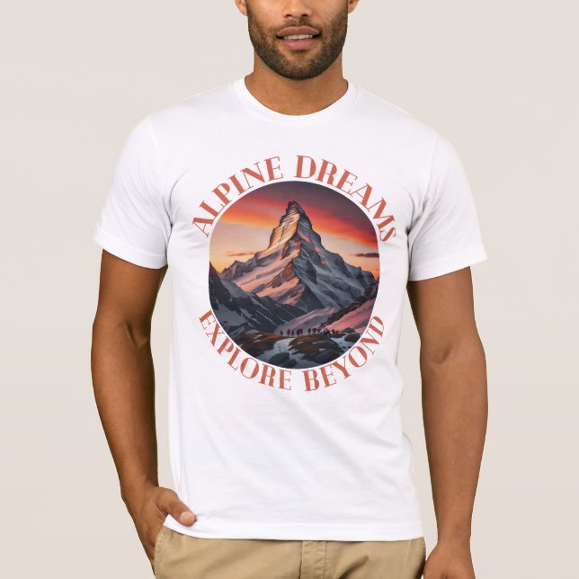 Camiseta montanhas (Frente)