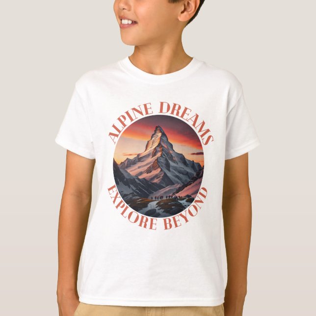 Camiseta montanhas (Frente)