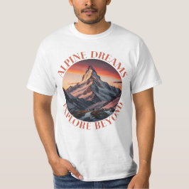 Camiseta montanhas