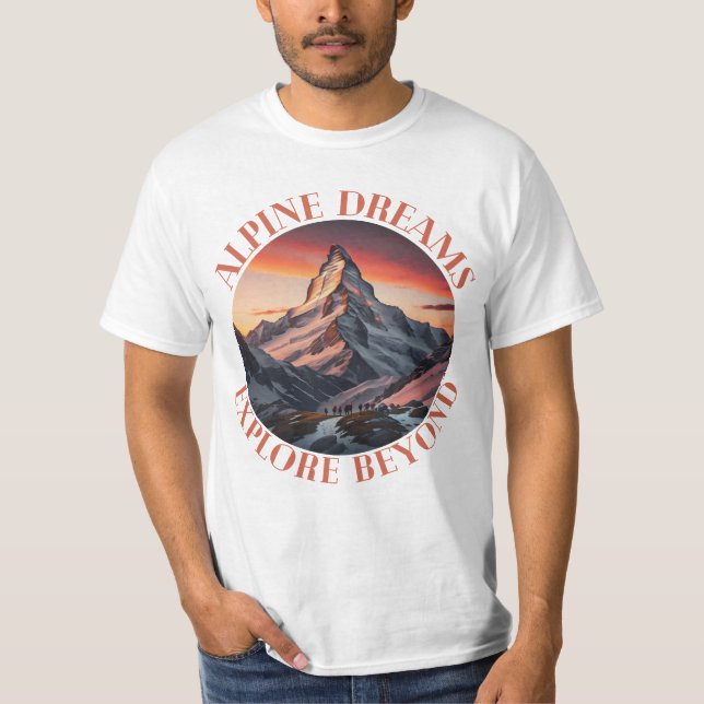 Camiseta montanhas (Frente)