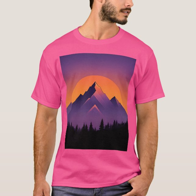Camiseta Montanhas 2 Ativas (Frente)