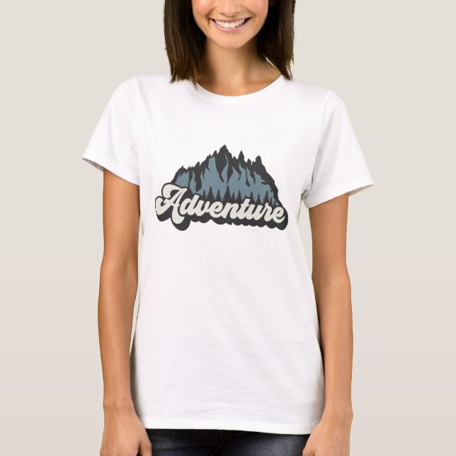 Camiseta Montanhas Adventure (Frente)