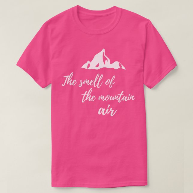 Camiseta Montanhas Andando 25 (Frente do Design)