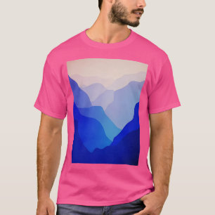Camiseta Montanhas Azuis Ativas