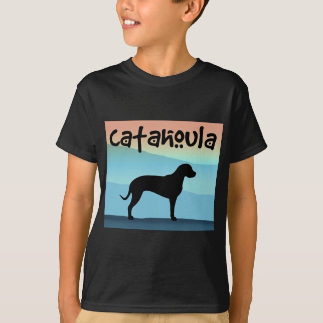 Camiseta Montanhas azuis Catahoula (Frente)