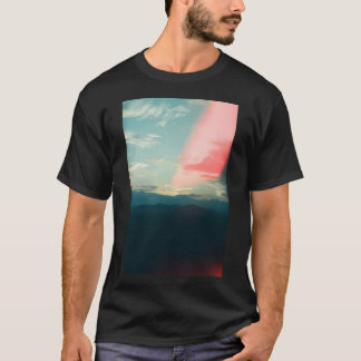 Camiseta Montanhas Azuis Longo