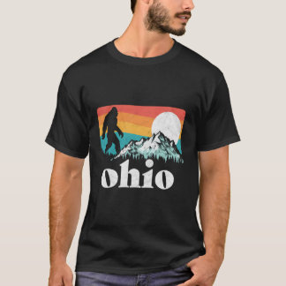 Camiseta Montanhas Bigfoot do Orgulho Estatal de Ohio