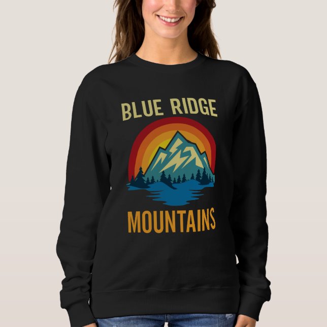 Camiseta Montanhas Blue Ridge Sunset (Frente)