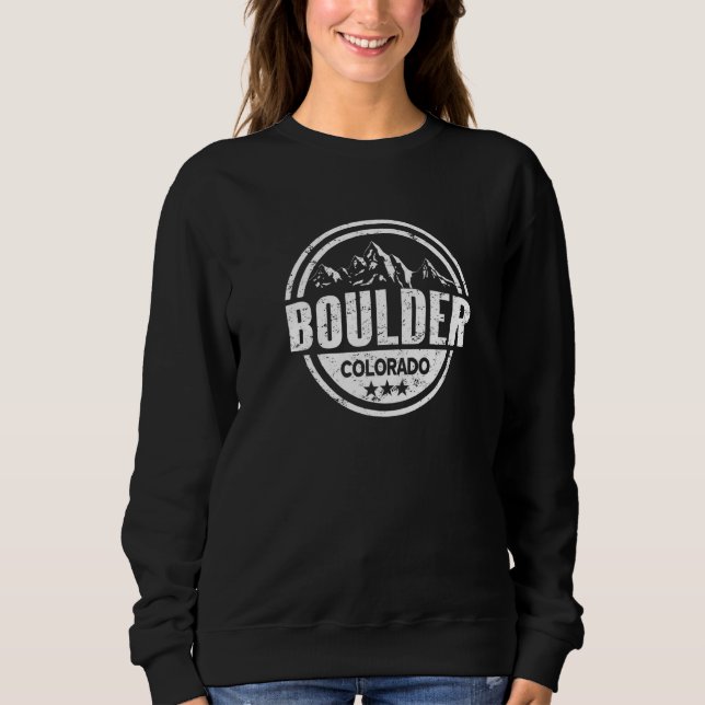 Camiseta Montanhas Boulder Colorado (Frente)