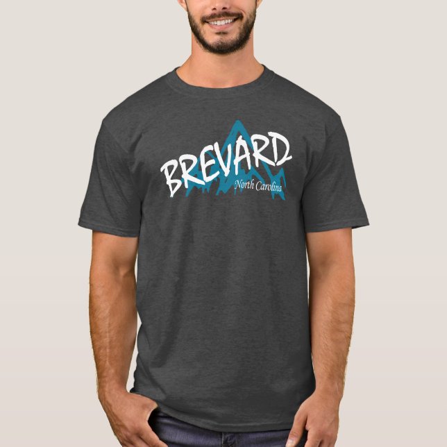 Camiseta Montanhas Brevard Carolina do Norte (Frente)