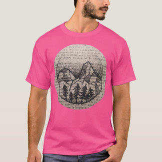 Camiseta Montanhas Capa de Baseball