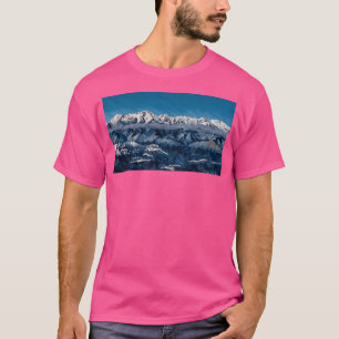Camiseta Montanhas Cênicas de Olimpiadas de Inverno (Poly A