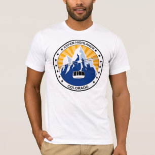 Camiseta Montanhas Colorado de Aspen