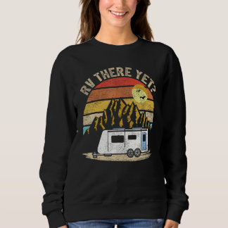 Camiseta Montanhas da Vintage retrô acampando RV lá ainda