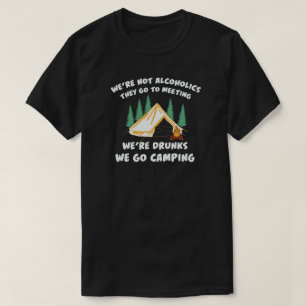 Camiseta montanhas de acampamento wanderlust, caminhada