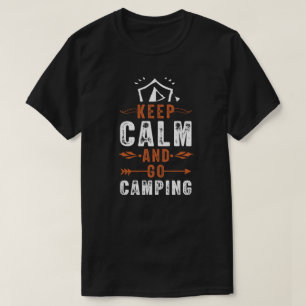 Camiseta montanhas de acampamento wanderlust, caminhada