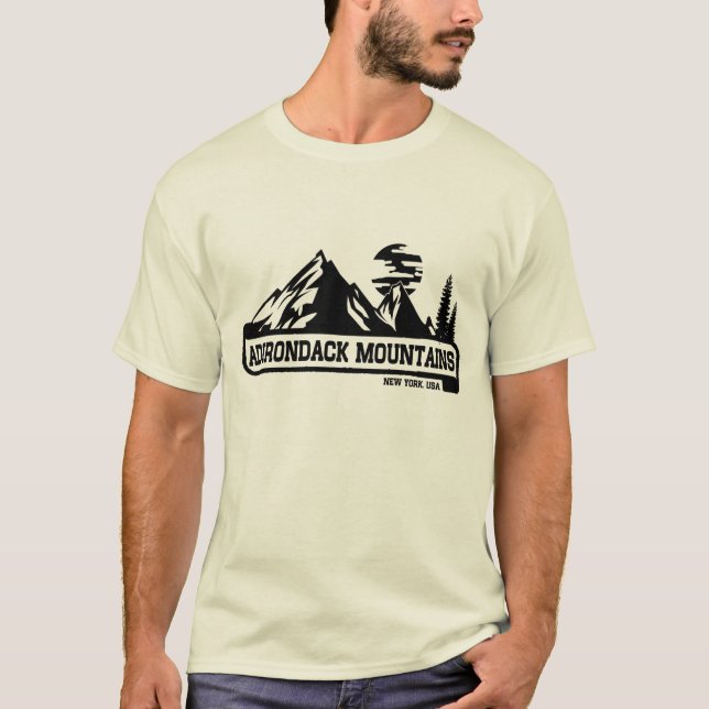Camiseta Montanhas de Adirondack (Frente)