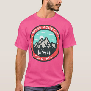 Camiseta Montanhas de Cobre do Colorado Ativas