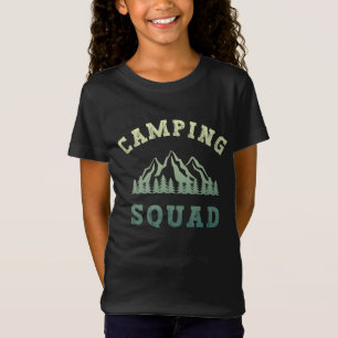 Camiseta Montanhas de Viagem de Campanha de Campanha no Ext